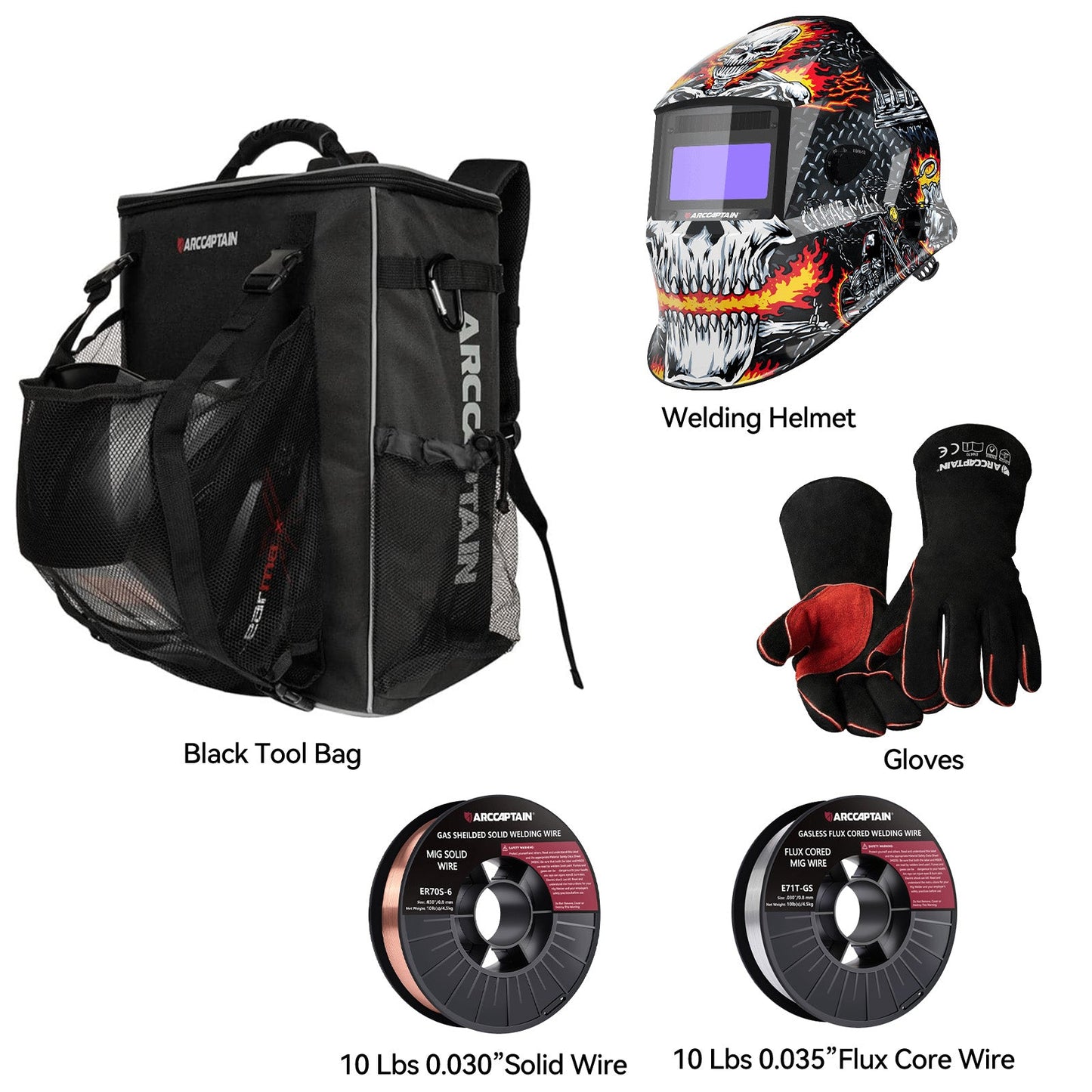 Arccaptain Welder Kit For Beginners