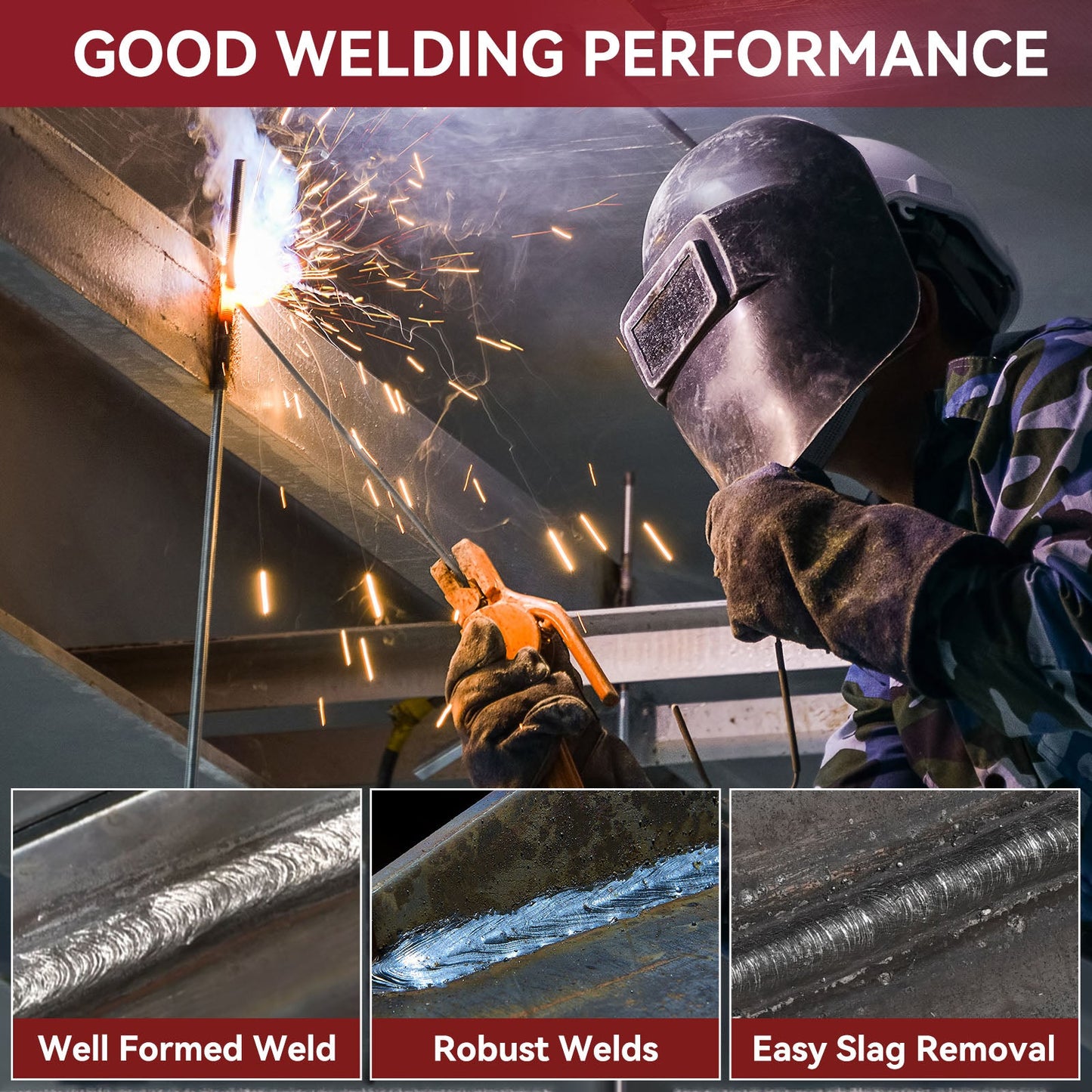 7018 Stick Electrodes 10 LBS Welding Rods for Arc Welding Machine