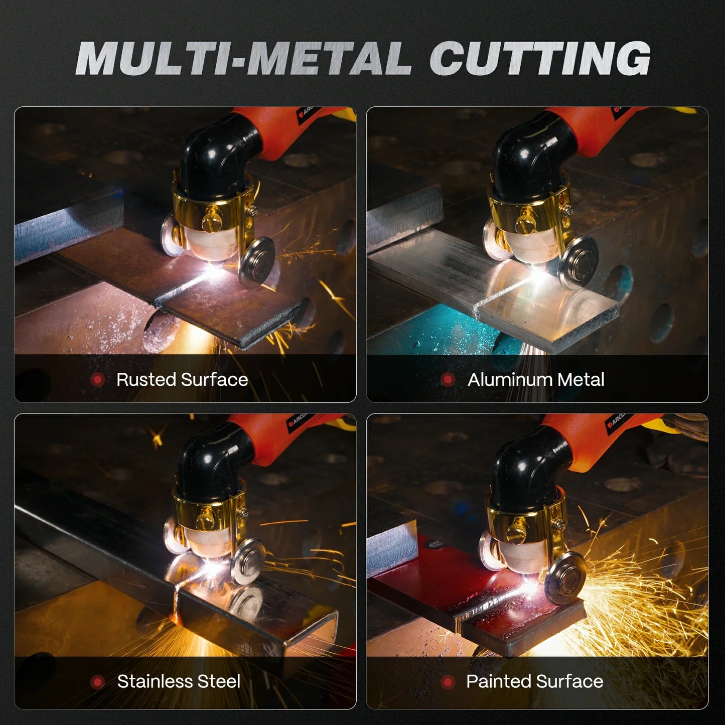 Arccaptain CUT65 HF 65A Heavy-Duty Plasma Cutter