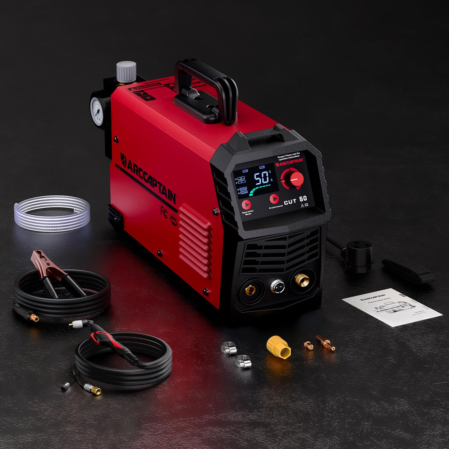 Arccaptain CUT50 Plasma Cutter Dual Voltage